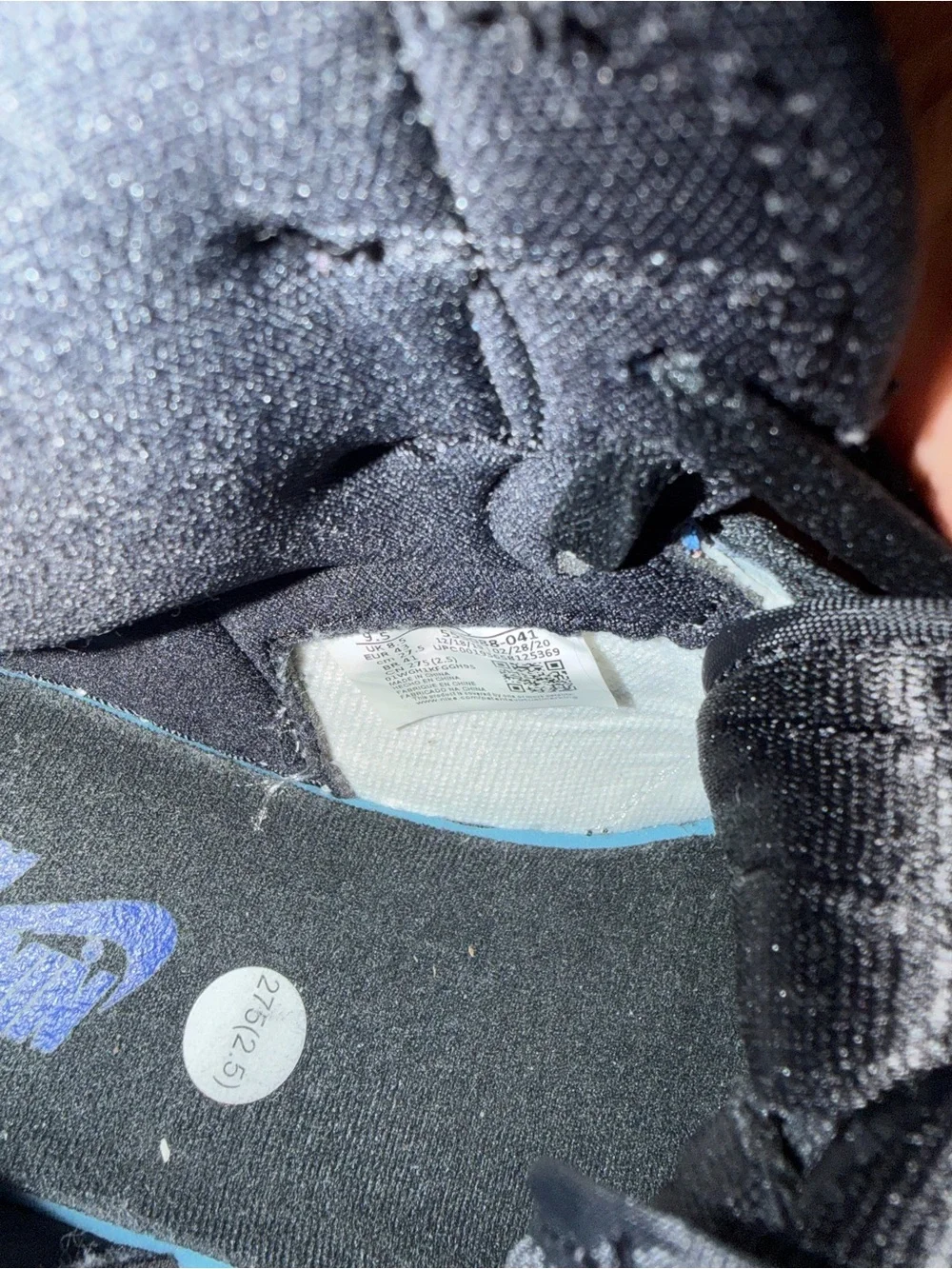 Jordan Kids' Retro High Top - Black/Blue/White